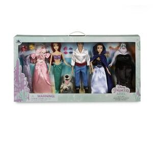 Disney Store Ariel  Doll Gift Set Deluxe VANESSA URSULA‎ Little Mermaid max